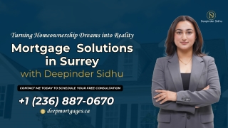 Deepinder Sidhu - Mortgage Broker Surrey