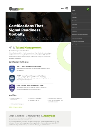 Blazeprep Top Best Certifications for Career Growth
