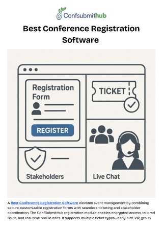 Best Conference Registration Software