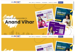 Connect Faster with the Best Internet Providers in Anand Vihar