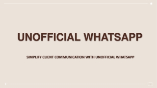 Simplify Client Communication with Unofficial WhatsApp