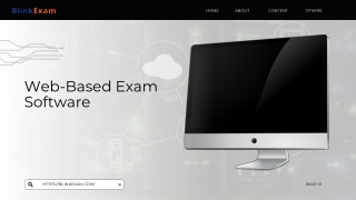 Web-Based Online Examination Software PPT