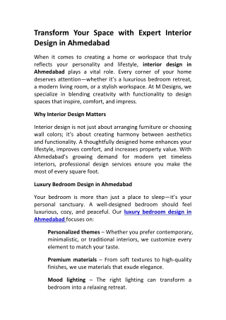 Custom Home Interiors Ahmedabad Personalized Design