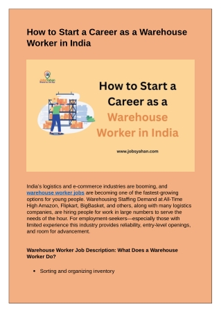 JobsYahan-How-to-Start-a-Career-as-a-Warehouse-Worker-in-India