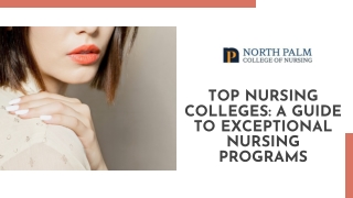 Top Nursing Colleges A Guide to Exceptional Nursing Programs