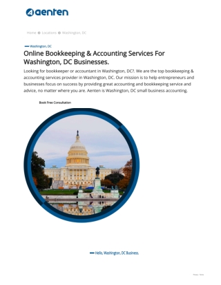 Bookkeeping Services Washington DC