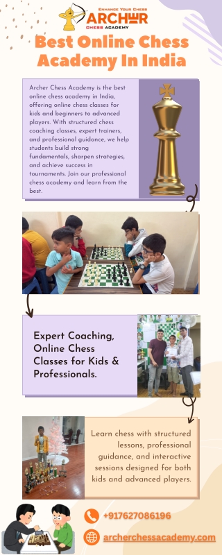 Best Online Chess Academy in India – Archer Chess Academy