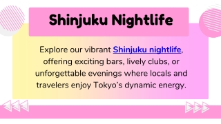Shinjuku Nightlife