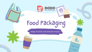 Smart & Sustainable Food Packaging for Safety and Brand Growth