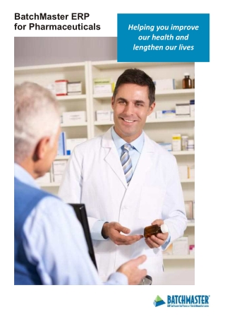 Pharmaceutical ERP Software to Streamline Compliance and Production