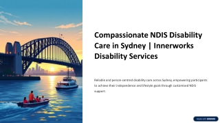 Compassionate NDIS Disability Care in Sydney | Innerworks Disability Services