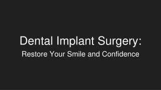 Dental Implant Surgery_