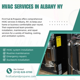 HVAC Services in Albany NY  First Fuel & Propane