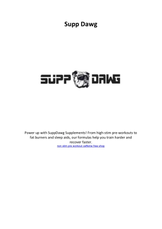 Supp Dawg