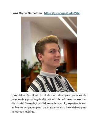 Peluquería en Eixample | https://g.co/kgs/Qydo7VM