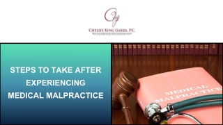 Steps to Take After Experiencing Medical Malpractice