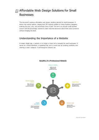 Affordable Web Design Solutions for Small Businesses