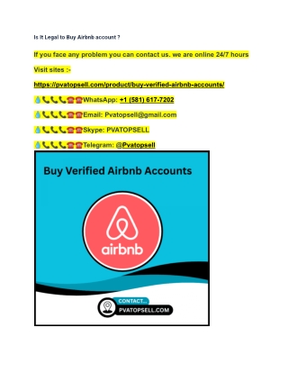 The Ultimate Guide Best Sites to Buy Verified Airbnb ...