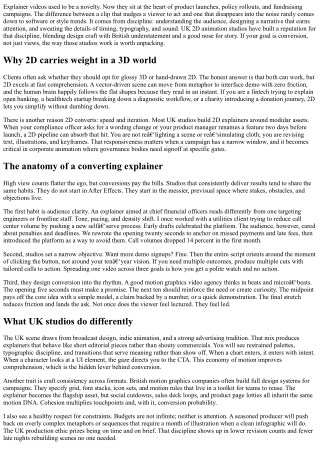 UK 2D Animation Studios: Crafting Engaging Explainers That Convert