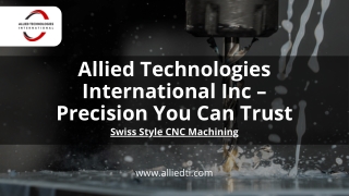 Precision You Can Trust: Aerospace Fastener Suppliers with Advanced Swiss Machin