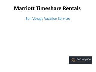 Luxury Getaways with Marriott Timeshare Rentals in 2025