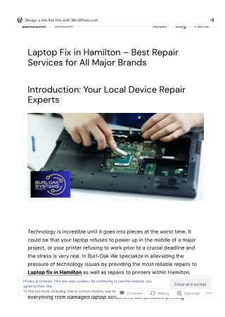 Laptop Fix in Hamilton - Best Repair Services for All Major Brands