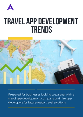 Travel App Development Trends