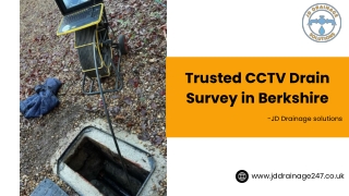 Trusted CCTV Drain Survey in Berkshire