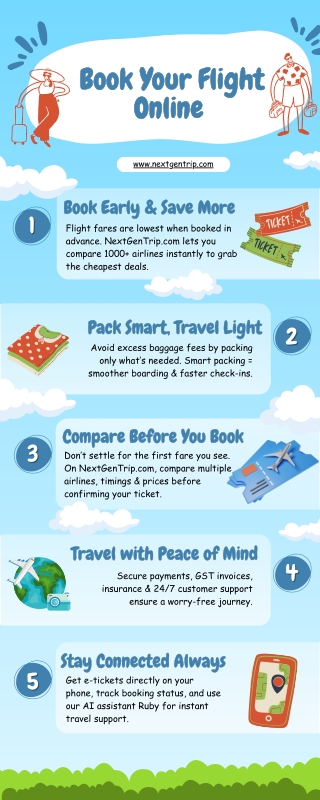 Flight Booking Online | Book Cheap Flights & Air Tickets – NextGenTrip.com