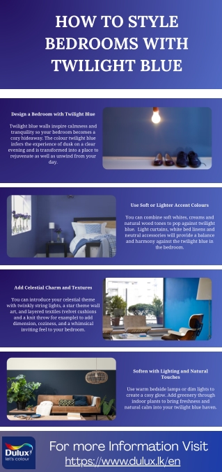How to Style Bedrooms with Twilight Blue