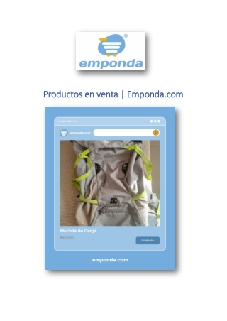 Productos en venta | Emponda.com