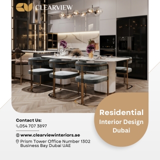 Residential Interior Design Dubai