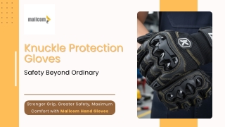 Why Knuckle Protection Gloves Are Must for Drivers & Workers