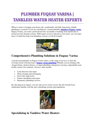 Sewer installationm fuquay varina