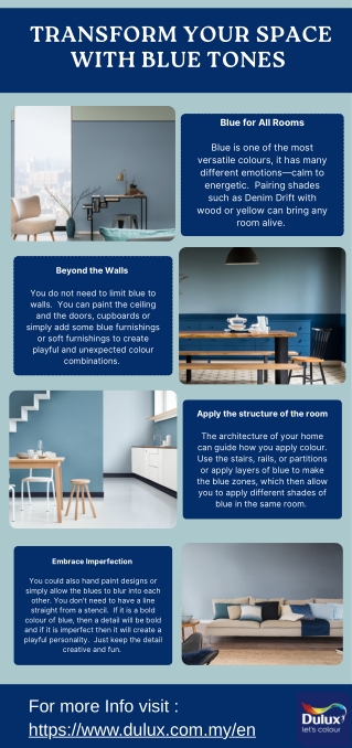 Transform Your Space with Blue Tones