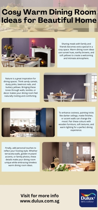 Cosy Warm Dining Room Ideas for Beautiful Home