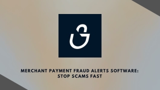 Merchant Payment Fraud Alerts Software Stop Scams Fast