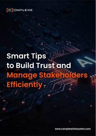 smart tips to built and mange stakeholders efficiently