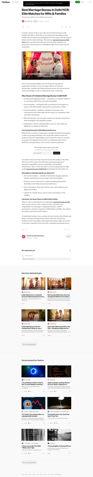 Best Marriage Bureau in Delhi NCR: Elite Matches for NRIs & Families