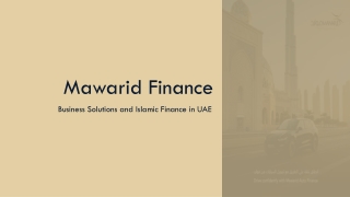 Mawarid Finance PPT 4