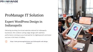 Professional WordPress Design Indianapolis – ProManage IT Solution