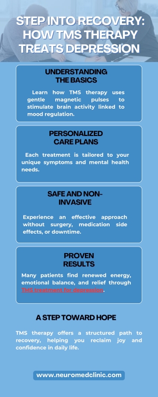 Step Into Recovery How TMS Therapy Treats Depression