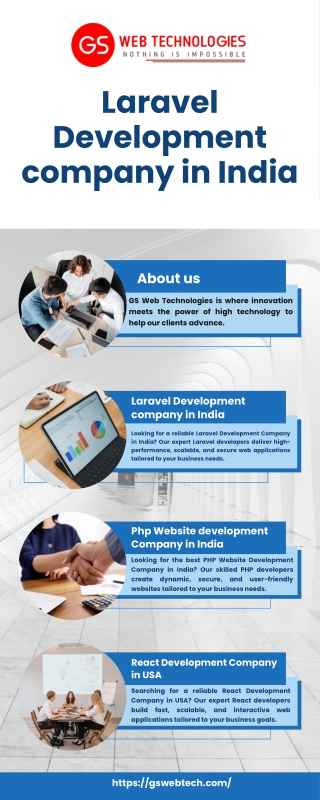 Laravel Development company in India