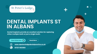 Dental Implants St in Albans