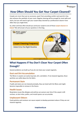 How Often Should You Get Your Carpet Cleaned