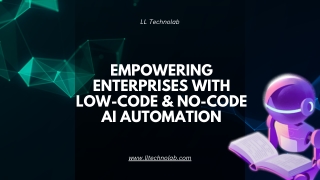 Empowering Enterprises with Low-Code & No-Code AI Automation
