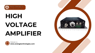 High voltage amplifier (2)