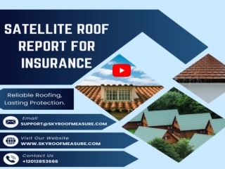 Satellite Roof Report For Insurance |New York | San Francisco | Los Angeles | Chicago | Boston | Rocket Docket | Miami |