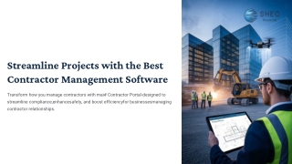 Streamline Projects with the Best Contractor Management Software
