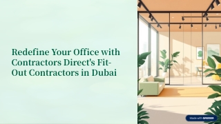 Office Fit-Out Contractors | Expert Fit-Out Contractors | Dubai Fit-Out Services